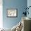 Saltwater Pastels I-Studio W-Framed Art Print displayed on a wall