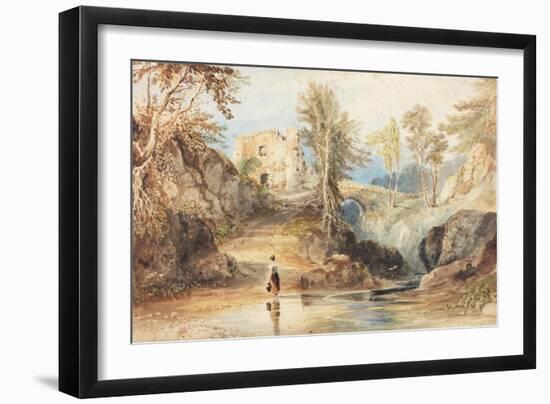 Saltwell Dene, Saltwell Park-Thomas Miles Richardson-Framed Giclee Print