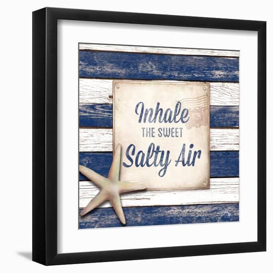 Salty Air Border-Elizabeth Medley-Framed Art Print