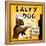 Salty Dog-Janet Kruskamp-Framed Stretched Canvas