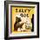 Salty Dog-Janet Kruskamp-Framed Art Print