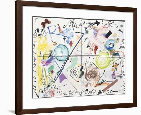 Salu Richard, c.1988-Jean Tinguely-Framed Art Print