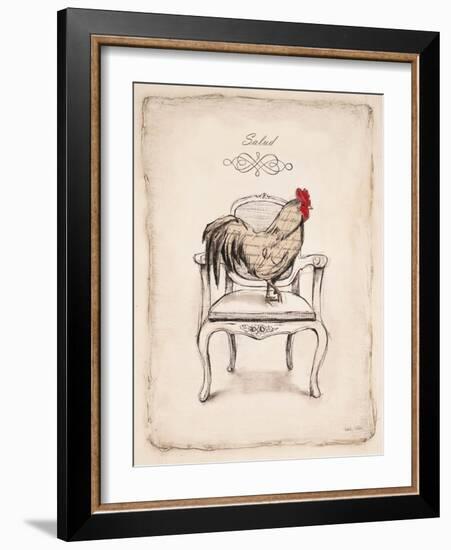 Salud Chick-Emily Adams-Framed Art Print