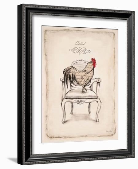 Salud Chick-Emily Adams-Framed Art Print