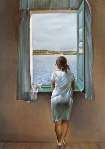 Person at the Window by Salvador Dal?