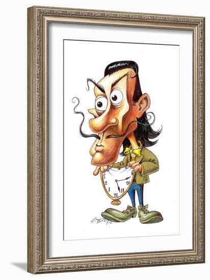 Salvador Dali, 2012-Gary Brown-Framed Giclee Print