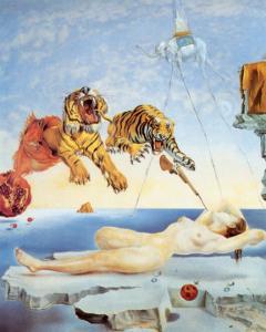Dream Caused by the Flight of a Bee around a Pomegranate, c. 1944