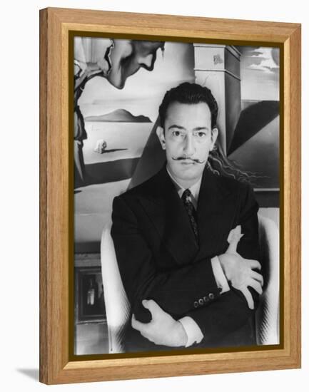 Salvador Dalí. Off Set From "Spellbound" 1945"-null-Framed Premier Image Canvas