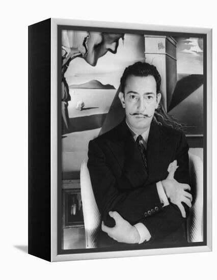 Salvador Dalí. Off Set From "Spellbound" 1945"-null-Framed Premier Image Canvas