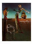 Les Eléphants-Salvador Dali-Framed Art Print