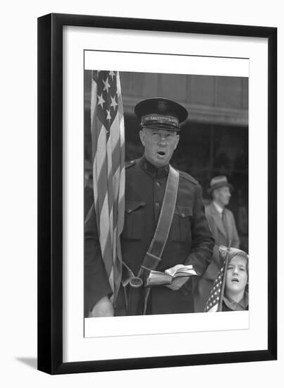 Salvation Army-Dorothea Lange-Framed Premium Giclee Print