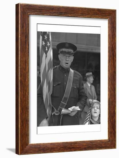 Salvation Army-Dorothea Lange-Framed Art Print