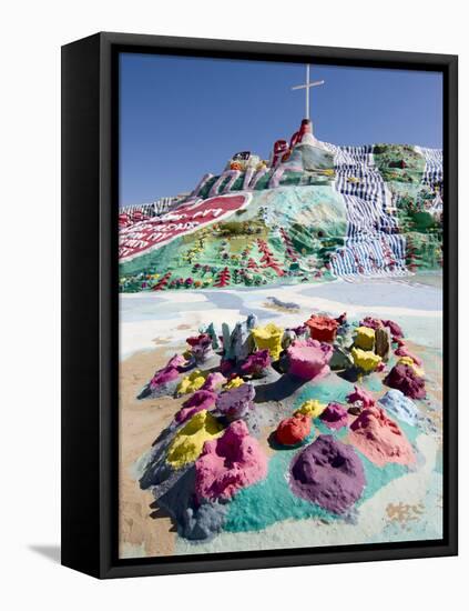 Salvation Mountain, Niland, California, USA-Luc Novovitch-Framed Premier Image Canvas