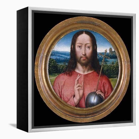 Salvator Mundi, 1475-99-Hans Memling-Framed Premier Image Canvas