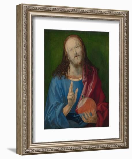 Salvator Mundi, c.1505-Albrecht Dürer or Duerer-Framed Giclee Print