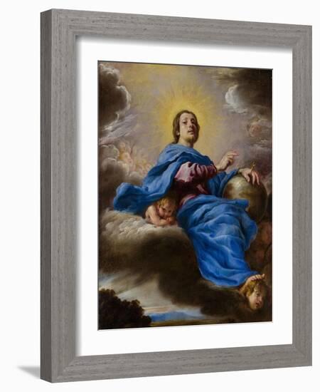 Salvator Mundi, c.1622-23-Domenico Fetti or Feti-Framed Giclee Print