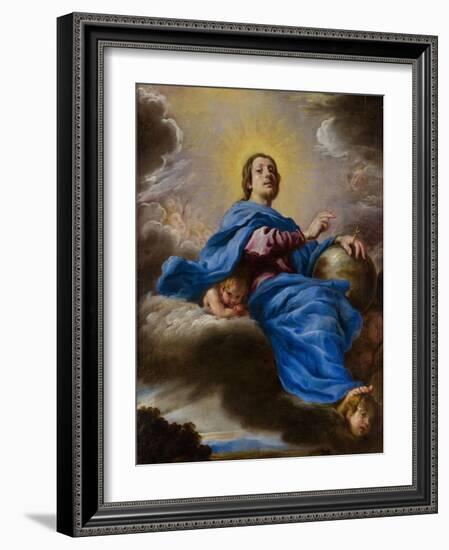 Salvator Mundi, c.1622-23-Domenico Fetti or Feti-Framed Giclee Print