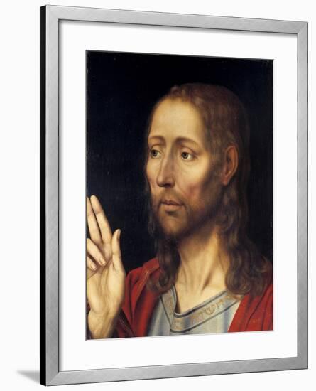 Salvator Mundi (Saviour of the World)-Quentin Massys-Framed Giclee Print