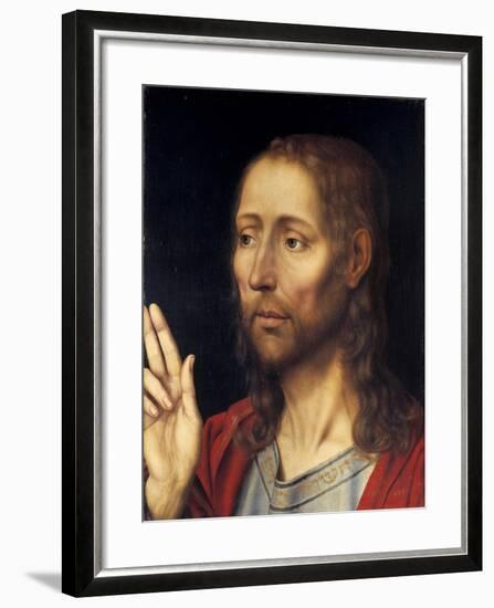 Salvator Mundi (Saviour of the World)-Quentin Massys-Framed Giclee Print