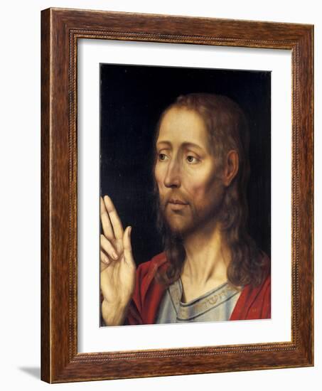 Salvator Mundi (Saviour of the World)-Quentin Massys-Framed Giclee Print