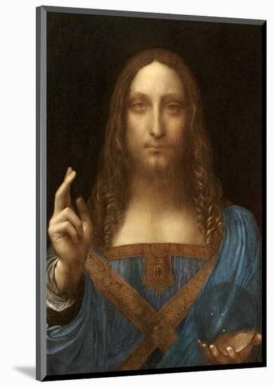 Salvator Mundi-Leonardo Da Vinci-Mounted Art Print