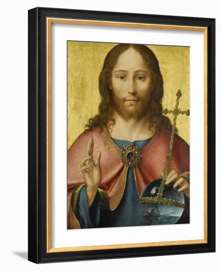 Salvator Mundi-Joos Van Cleve-Framed Giclee Print