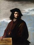 Demokritus in Meditation, 1650-51-Salvator Rosa-Giclee Print