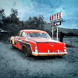 Motel Sign in America on Route 66-Salvatore Elia-Photographic Print