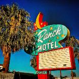 Retro Sign in USA-Salvatore Elia-Photographic Print