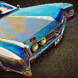 View of Bonnet of 1950's Car-Salvatore Elia-Photographic Print