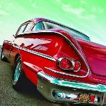 View of Bonnet of 1950's Car-Salvatore Elia-Photographic Print