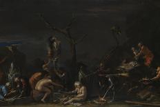 Witches at their Incantations, C. 1646-Salvatore Rosa-Framed Premier Image Canvas