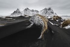 Iceland, Austurland , Ice Formation in a Frozen Pond Near Jokulsarlon-Salvo Orlando-Photographic Print