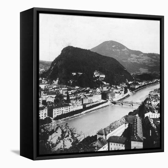 Salzburg, Austria, C1900-Wurthle & Sons-Framed Premier Image Canvas