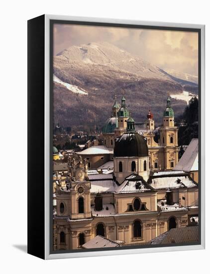 Salzburg, Austria-Walter Bibikow-Framed Premier Image Canvas