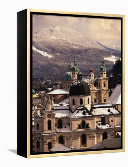 Salzburg, Austria-Walter Bibikow-Framed Premier Image Canvas