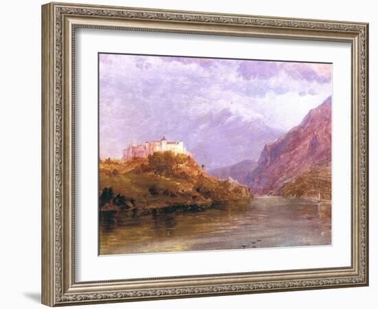 Salzburg Castle, 1868-69-Frederic Edwin Church-Framed Giclee Print