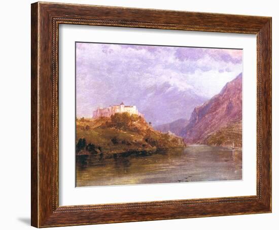 Salzburg Castle, 1868-69-Frederic Edwin Church-Framed Giclee Print