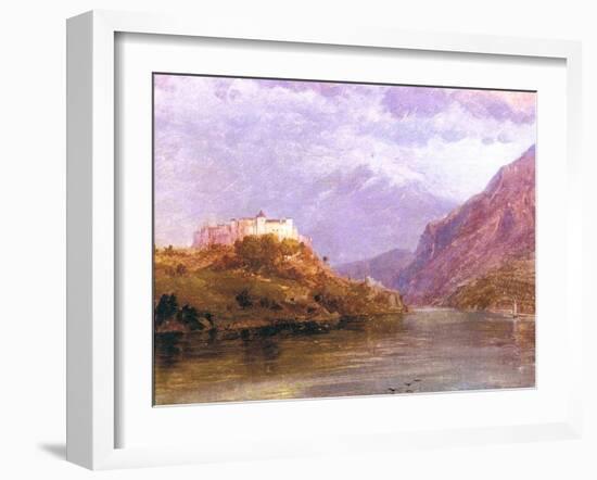 Salzburg Castle, 1868-69-Frederic Edwin Church-Framed Giclee Print