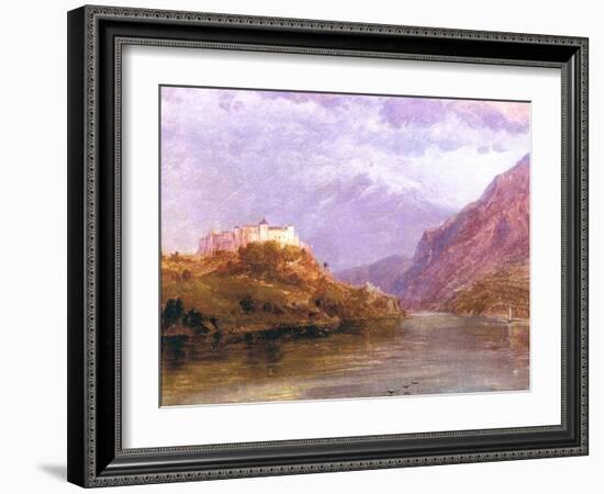 Salzburg Castle, 1868-69-Frederic Edwin Church-Framed Giclee Print