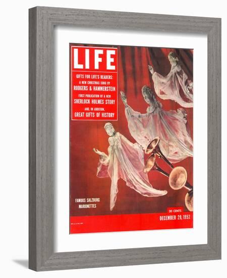 Salzburg Marionettes, December 29, 1952-Walter Sanders-Framed Photographic Print