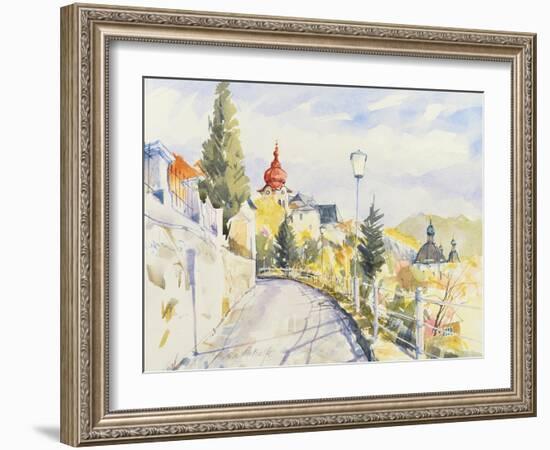 Salzburg Nonntal-Clive Metcalfe-Framed Giclee Print