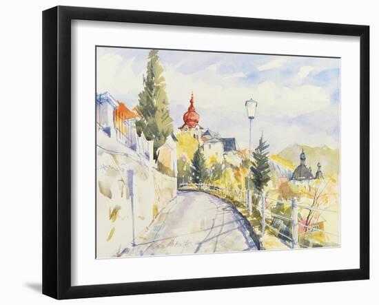 Salzburg Nonntal-Clive Metcalfe-Framed Giclee Print