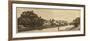 Salzburg Riverbank-null-Framed Giclee Print