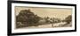 Salzburg Riverbank-null-Framed Giclee Print