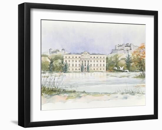 Salzburg Sound of Music-Clive Metcalfe-Framed Giclee Print