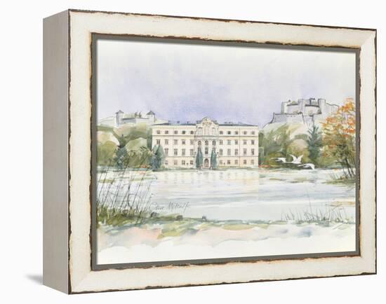 Salzburg Sound of Music-Clive Metcalfe-Framed Premier Image Canvas