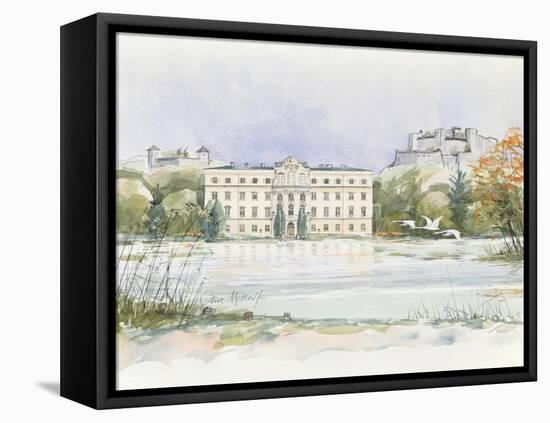 Salzburg Sound of Music-Clive Metcalfe-Framed Premier Image Canvas