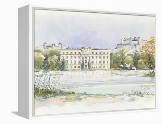 Salzburg Sound of Music-Clive Metcalfe-Framed Premier Image Canvas