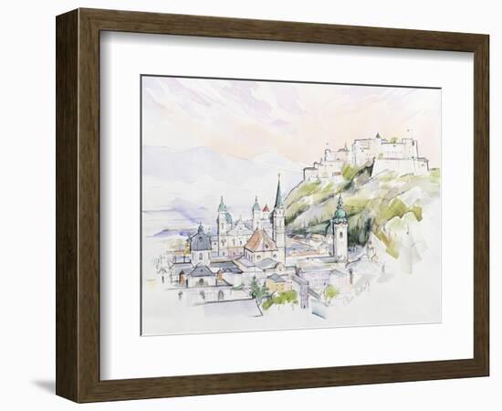 Salzburg Sunrise-Clive Metcalfe-Framed Giclee Print